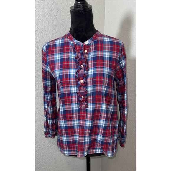 J. Crew Mercantile Flannel Shirt, Women's Size S - Picture 1 of 11